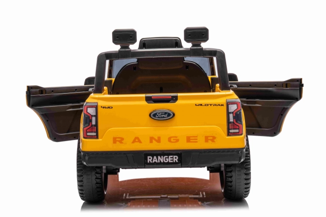 Kinder elektrische auto Ford Ranger Lift Geel