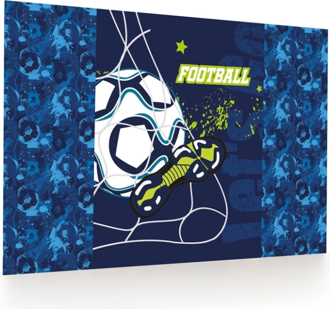 Voetbal-placemat voor op tafel