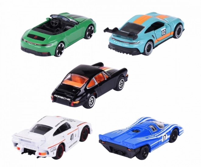 Majorette Porsche Motorsport Cadeauset 5 stuks