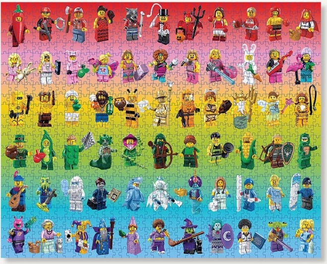 Chronicle Books LEGO® Regenboog Minifiguren 1000 Stukken