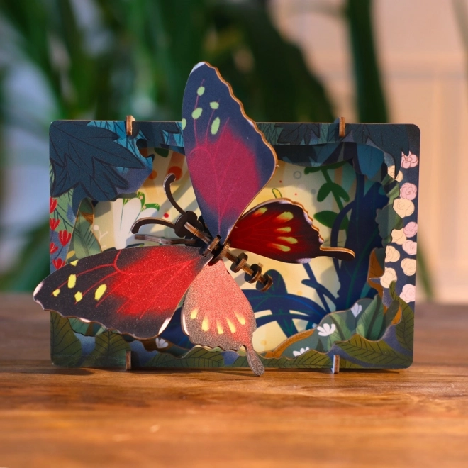EscapeWelt 3D houten puzzel vlinder