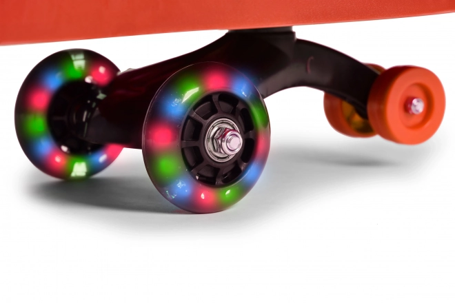 Loopfiets met LED-wielen rood ECOTOYS