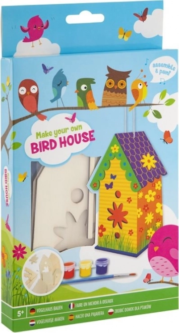 GRAFIX Creatieve set: Vogelhuisje (bloemen)