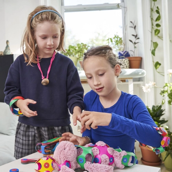 Magnetische blokken Clixo Super Rainbow, 60 stuks