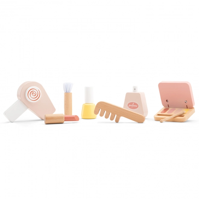 7 houten cosmetische accessoires