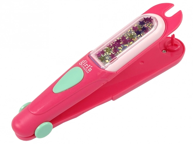 Set voor het versieren van haar met applicator en kralen 24 stuks