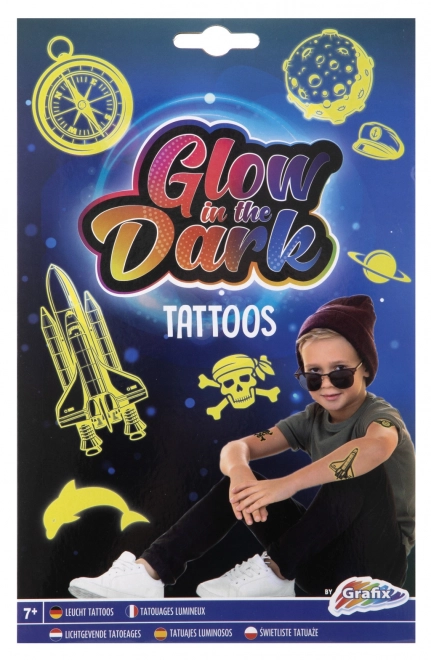 Lichtgevende tatoeages voor meisjes MOXY