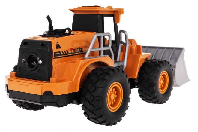 R/C Bulldozer met lichteffecten en rook