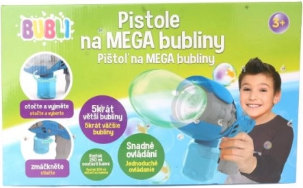 Mega bubbelpistool