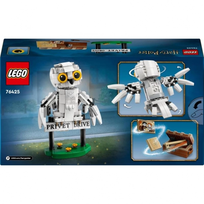 LEGO Harry Potter Hedwig op de Ligusterlaan