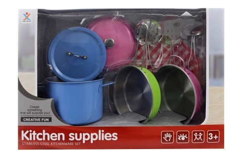 Blikservies Set