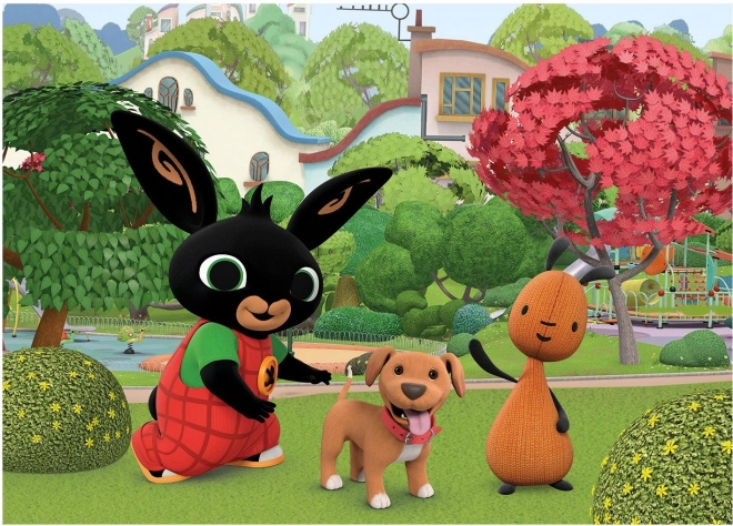 BING MET HONDJE 24 maxi Puzzel