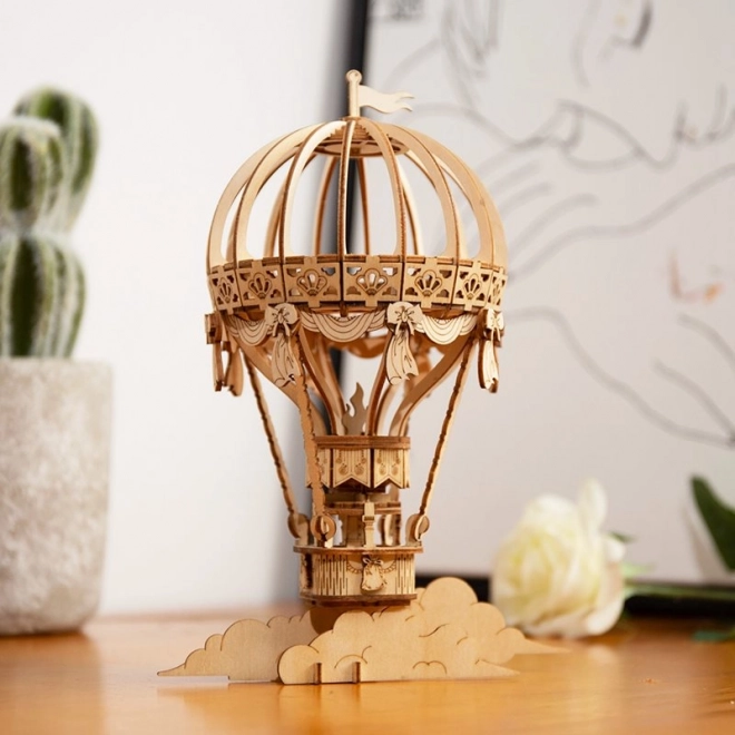 Heteluchtballon - 3D houten bouwpakket