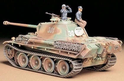 Kunststof model Panther Ausf. G (late versie)