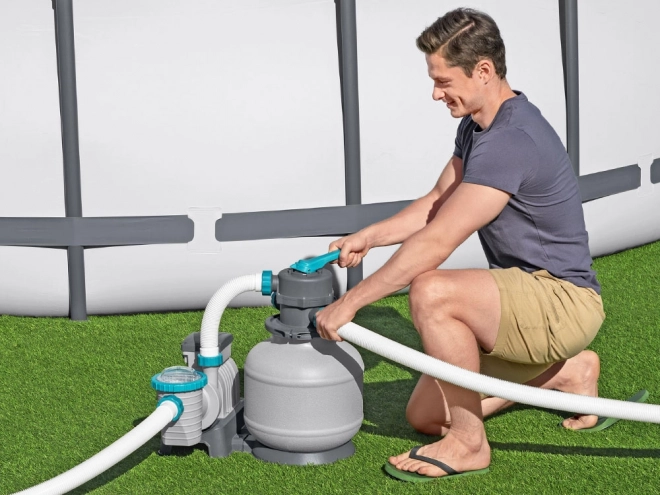 Bestway Zandfilterpomp voor Zwembad Capaciteit 8327 l/u