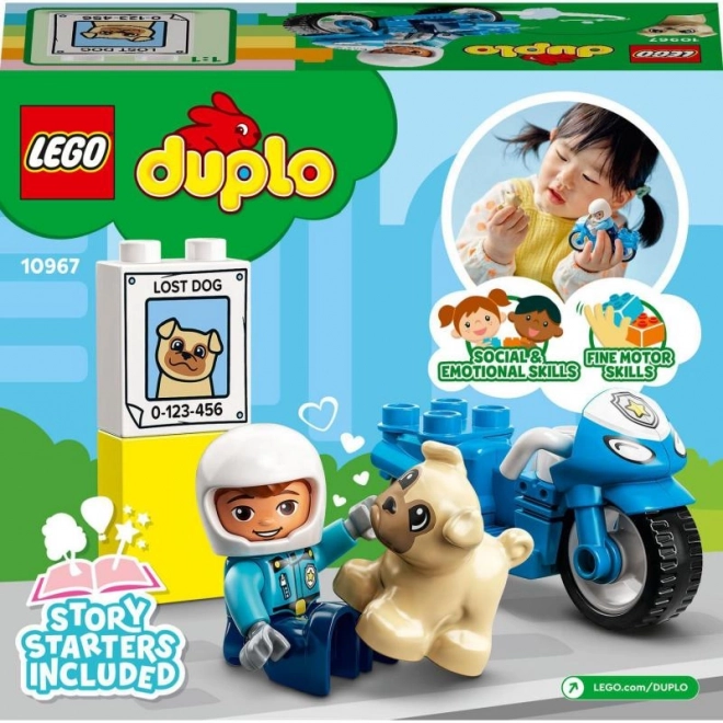 LEGO Duplo 10967 Politie motorfiets