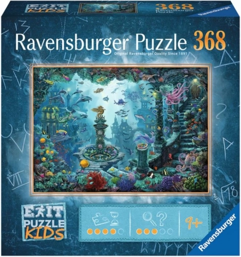Ravensburger escape-puzzel Kids Gezonken Atlantis 368 stukjes
