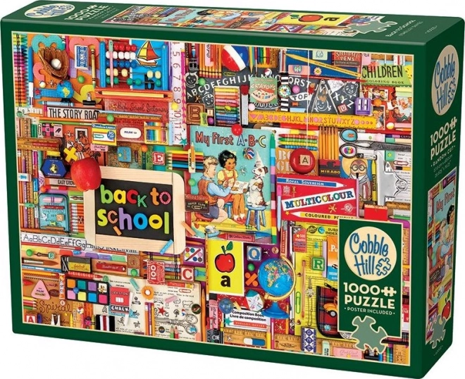 COBBLE HILL Puzzel Terug Naar School 1000 Stukjes