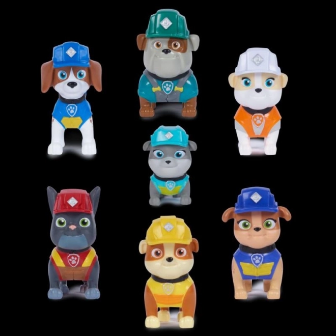 Speelfiguren PAW Patrol – Rubble en zijn team, cadeauset 7 stuks