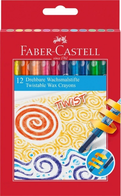 Faber-Castell Wasco’s Twist 12 kleuren