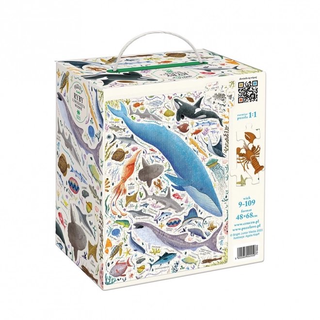 Puzzel Puzzlove Vissen en Waterdieren 500 Stukken