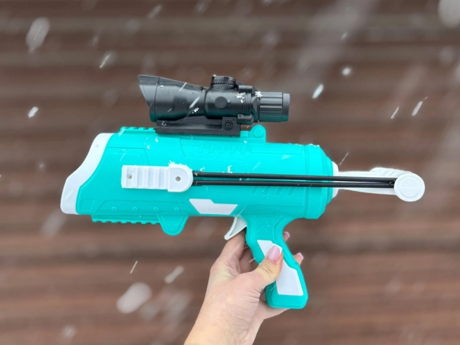 Set 6in1 voor sneeuwballen met pistool en vormen voor kinderen