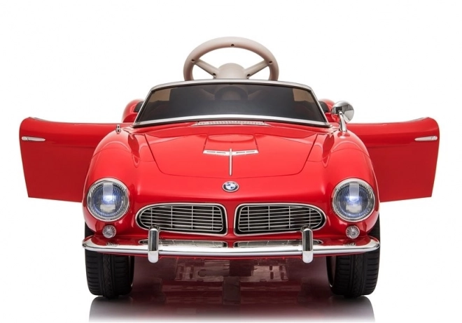 Accu auto BMW Retro rood