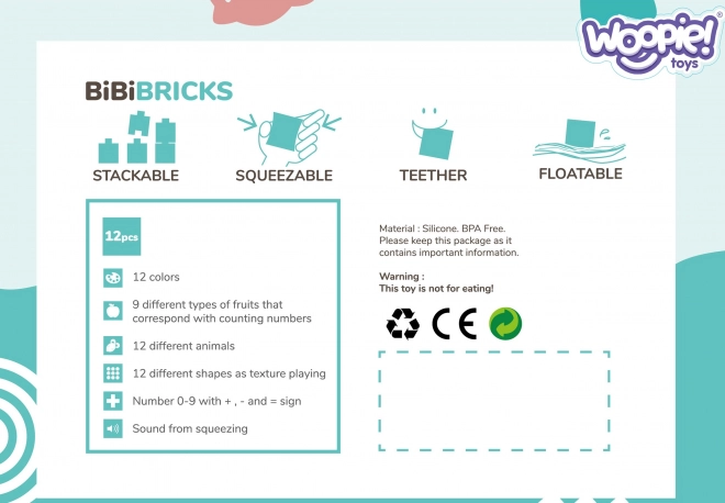 Bijtring en zintuiglijke blokken WOOPIE