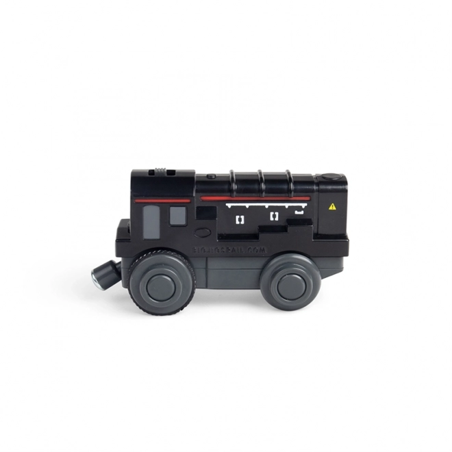 Bigjigs Rail diesel rangeerlocomotief op batterij