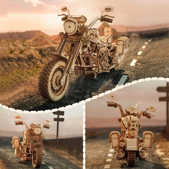 Motorka Cruiser LK504 - 3D houten bouwpakket