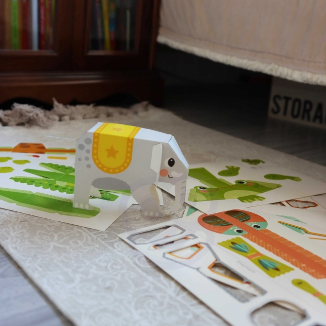 Woopie art&fun creatieve set origami 3D dieren
