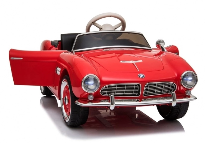 Accu auto BMW Retro rood
