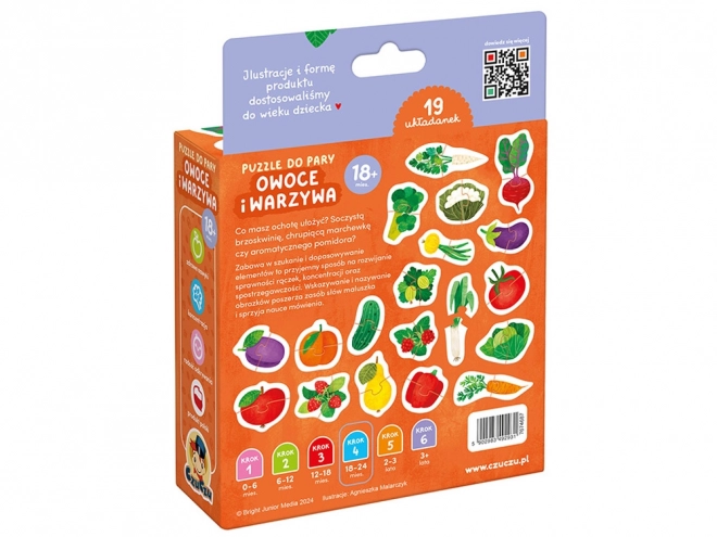 Koppel Puzzels - Fruit en Groenten