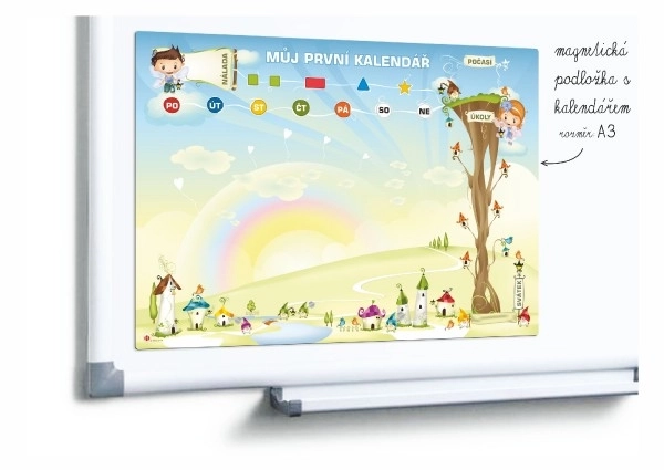 Magnetische kalender - Kleuterschool 114 magneten