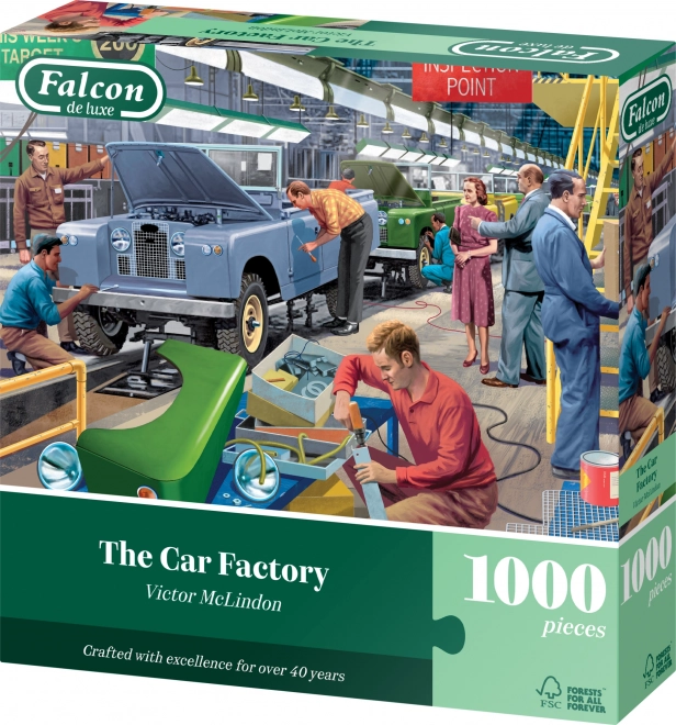 Puzzel Automobielfabriek 1000 stukjes