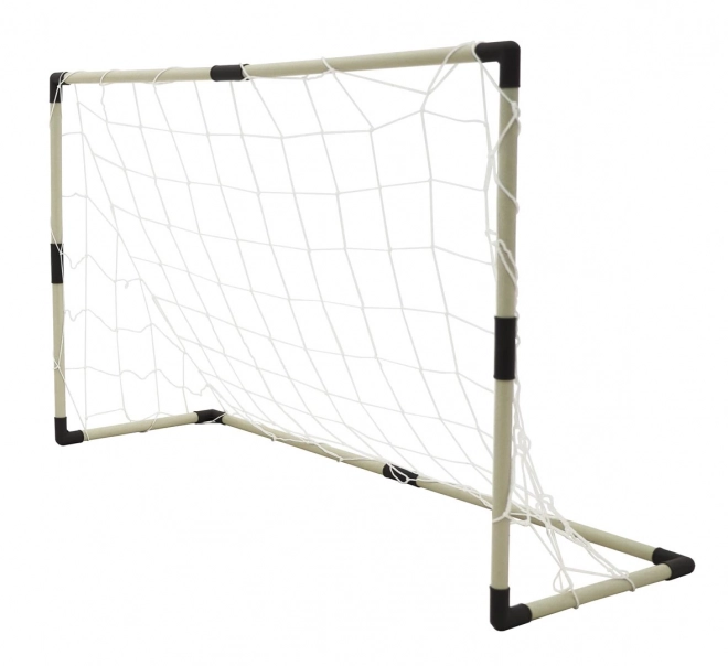 Set van twee voetbaldoelen met scorebord en accessoires