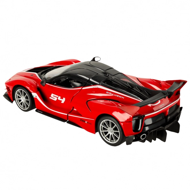 Op afstand bestuurbare auto Ferrari FXX rood