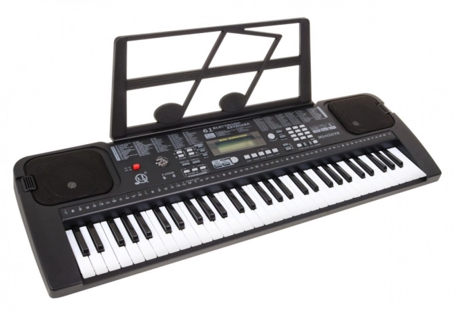 Toetsenbord met microfoon voor kinderen 5+ Metronoom USB MP3 Radio - Model nr. 6152