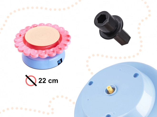 kinderpottenbakkerset met klei en verven