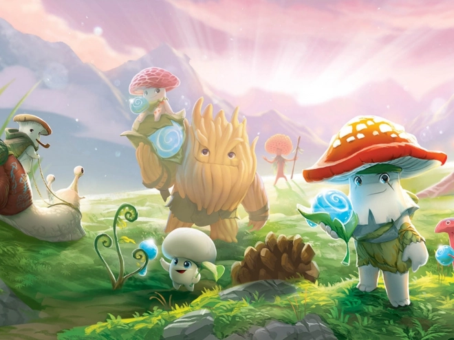 Strategisch bordspel Mycelium: Vallei van Duizend Dauwdrupels