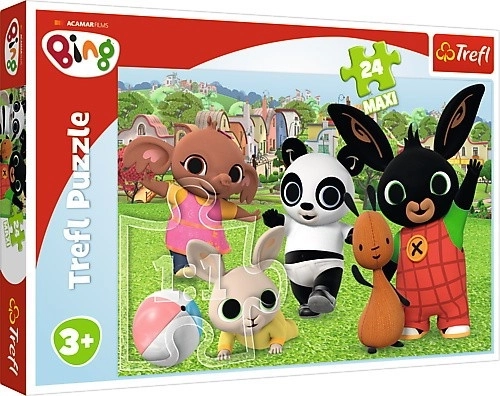 Trefl puzzel 24 Maxi Bing Plezier in het park