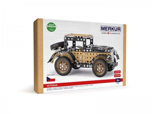 Bouwset MERKUR Oldtimer 325 stuks in doos 26x18x5,5cm