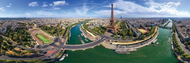 Eurographics panoramische puzzel Parijs 1000 stukjes – AirPano