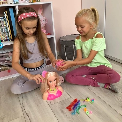 Stijlhoofd met accessoires 23437