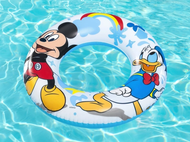 Opblaasbare band Disney met Mickey Mouse en Donald Duck 56cm