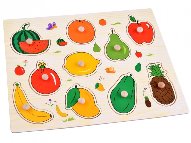 Houten puzzel Fruit