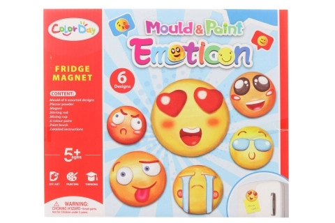 Productie van Gips Magneten Emojis