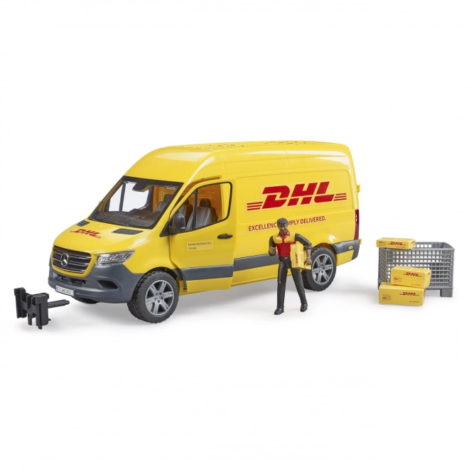 Bruder Mercedes-Benz Sprinter DHL met bestuurder