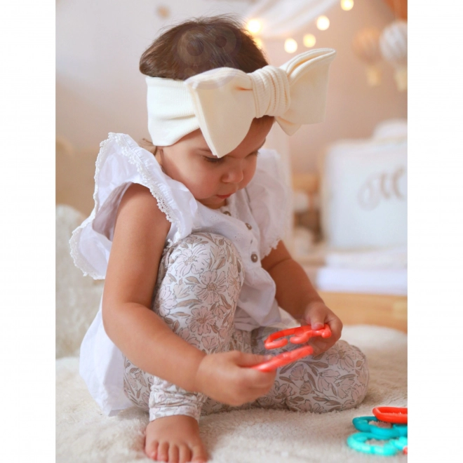 Woopie baby sensorisch speelgoed voor baby's - dierenketting 24 stuks