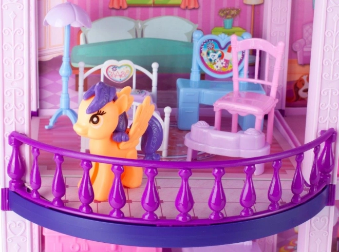 Poppenhuis met pony's